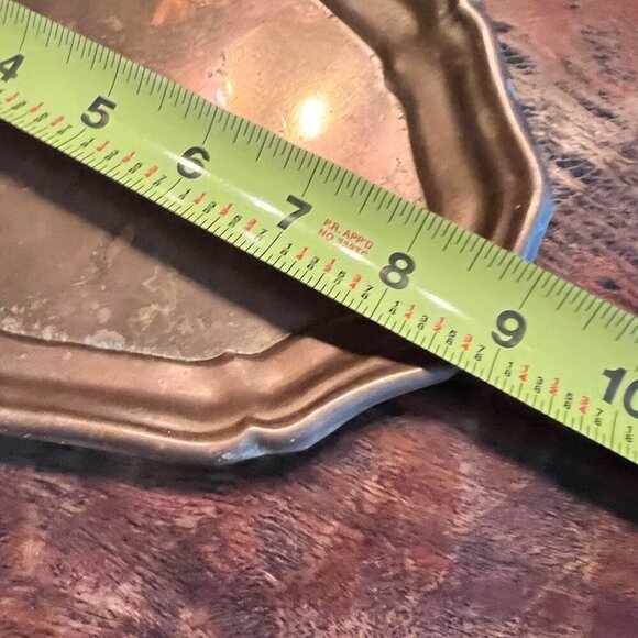 Vintage set of 6 mini brass goblets and tray - Picture 5 of 8